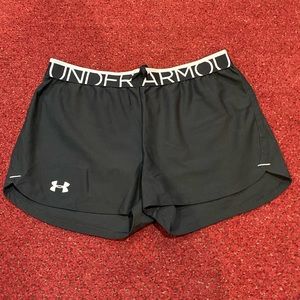 Under Armour Black Running Shorts